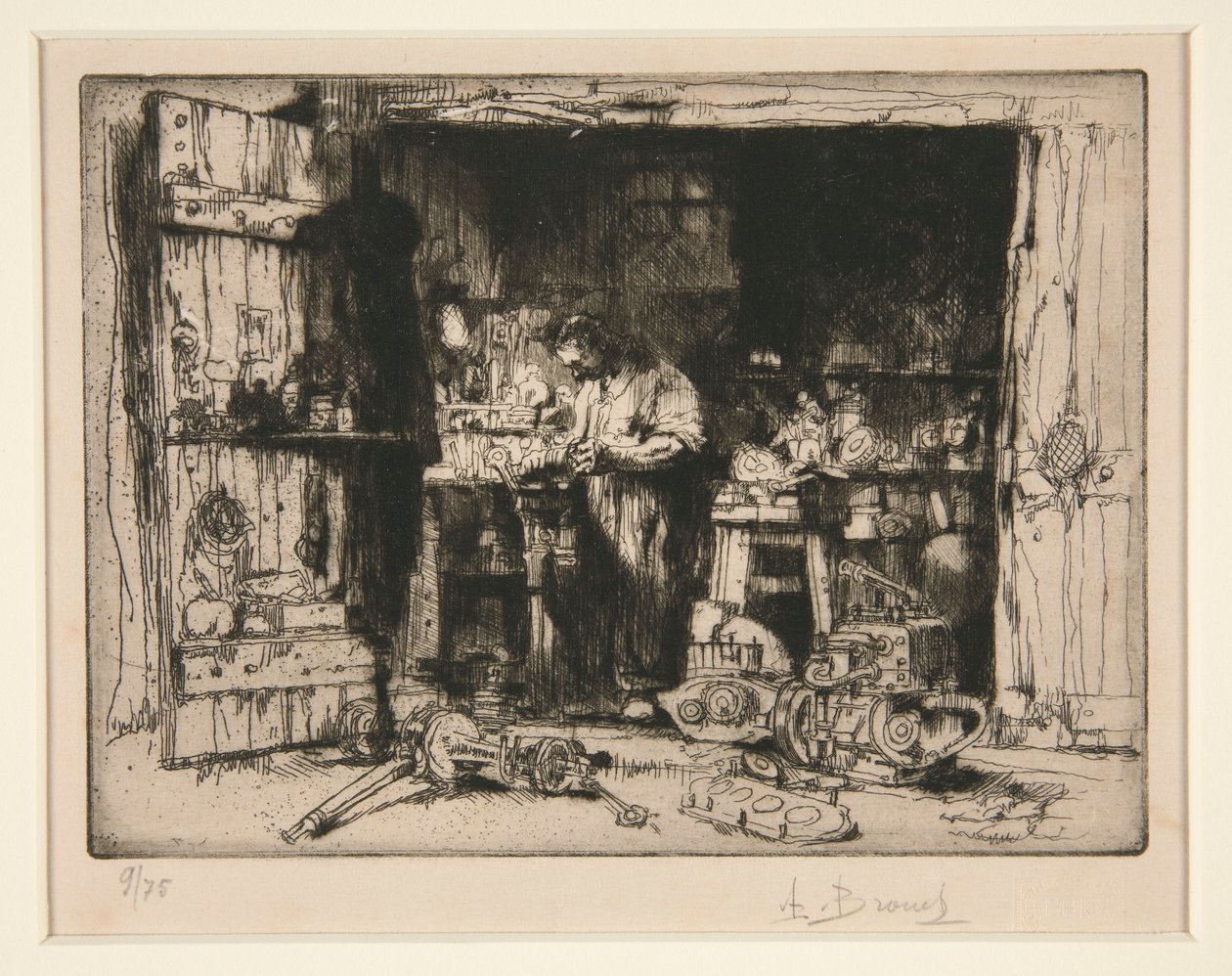 küçük tamirci by Auguste Brouet