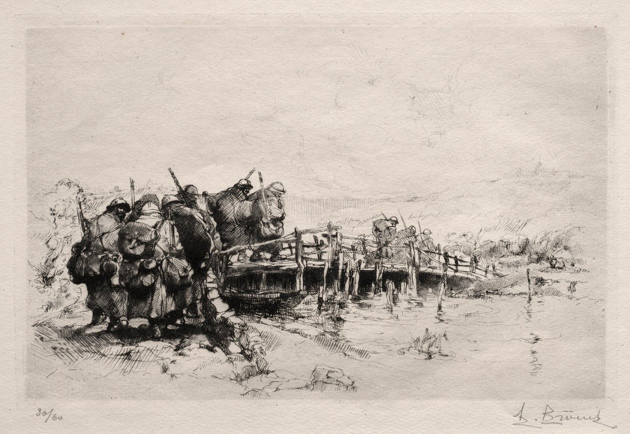 yaya köprüsü by Auguste Brouet