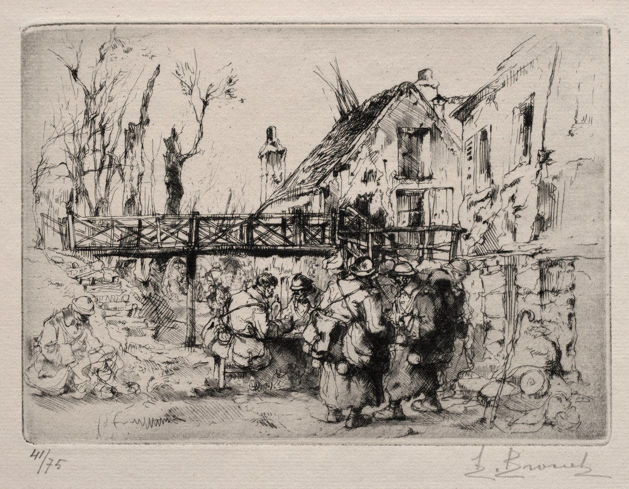 Köyde Durma by Auguste Brouet