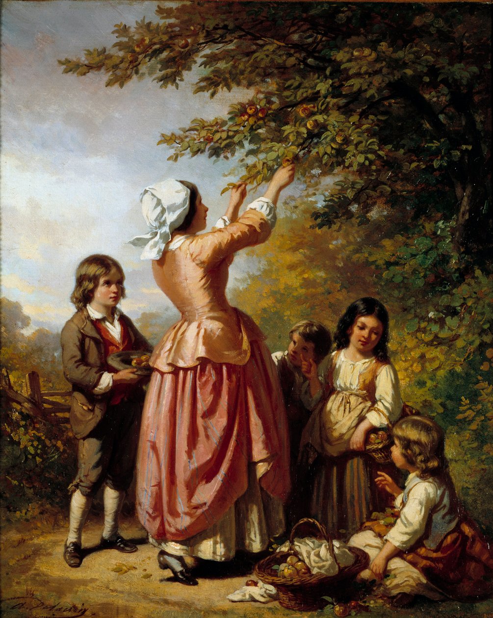 Toplama. Auguste Delacroix