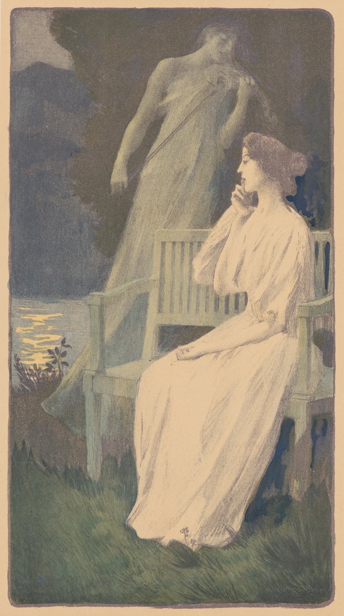 Andante Nocturne, yaklaşık 1897. by Auguste Francois Gorguet