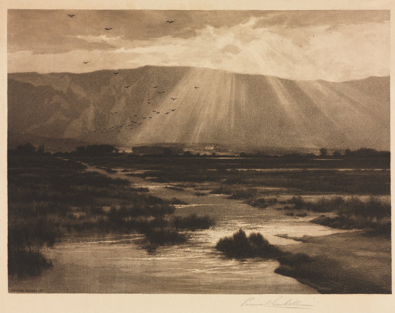 Manzara by Auguste Giraudon
