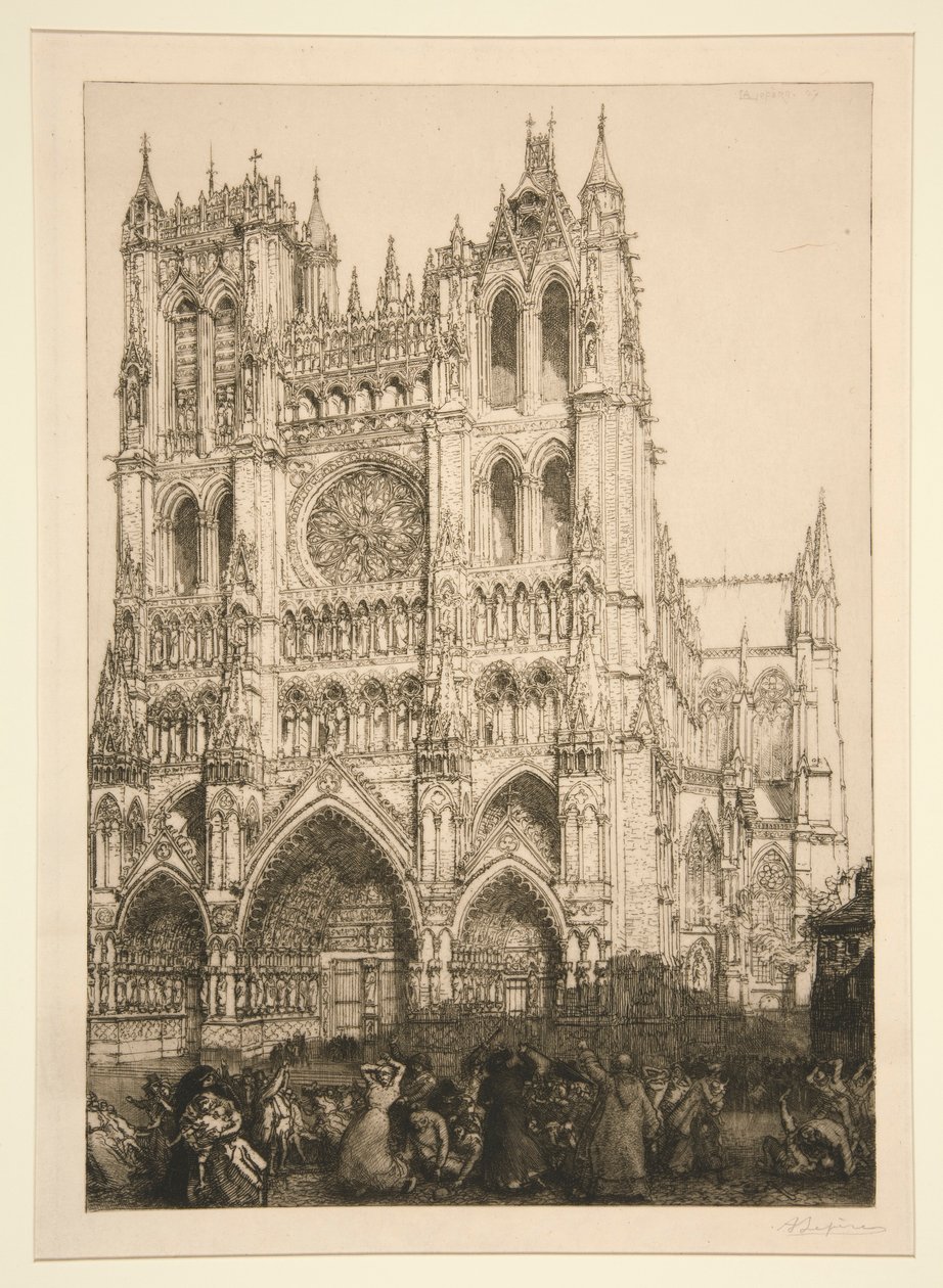 Cath?drale d by Auguste Lepere