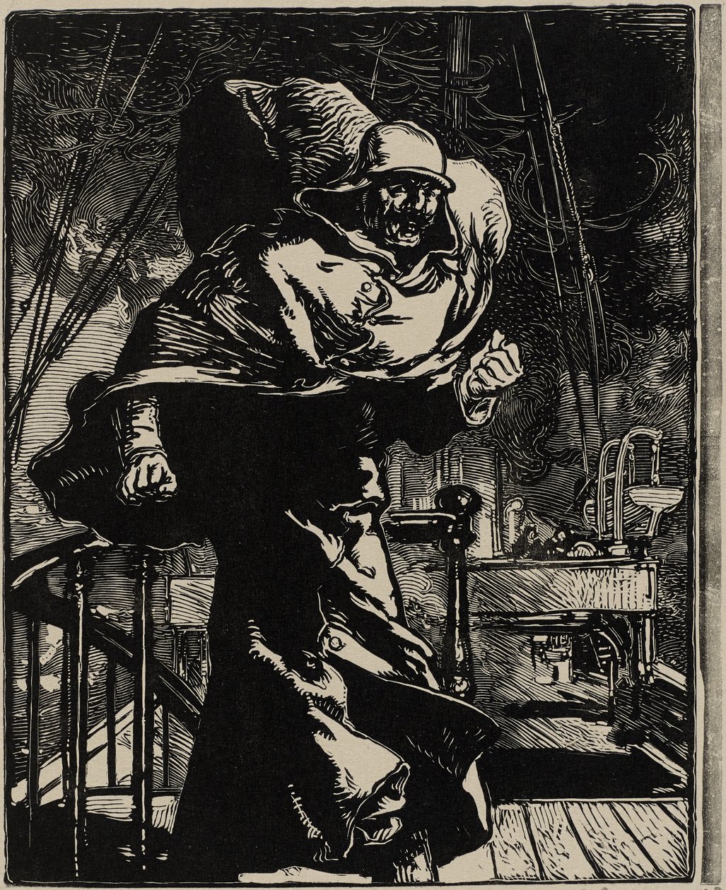 İmparator William kızgın by Auguste Lepere