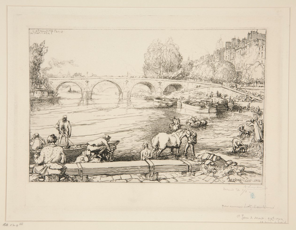 L by Auguste Lepere