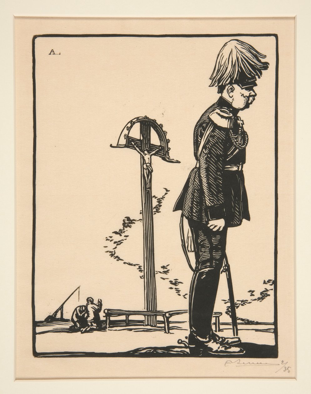 L by Auguste Lepere