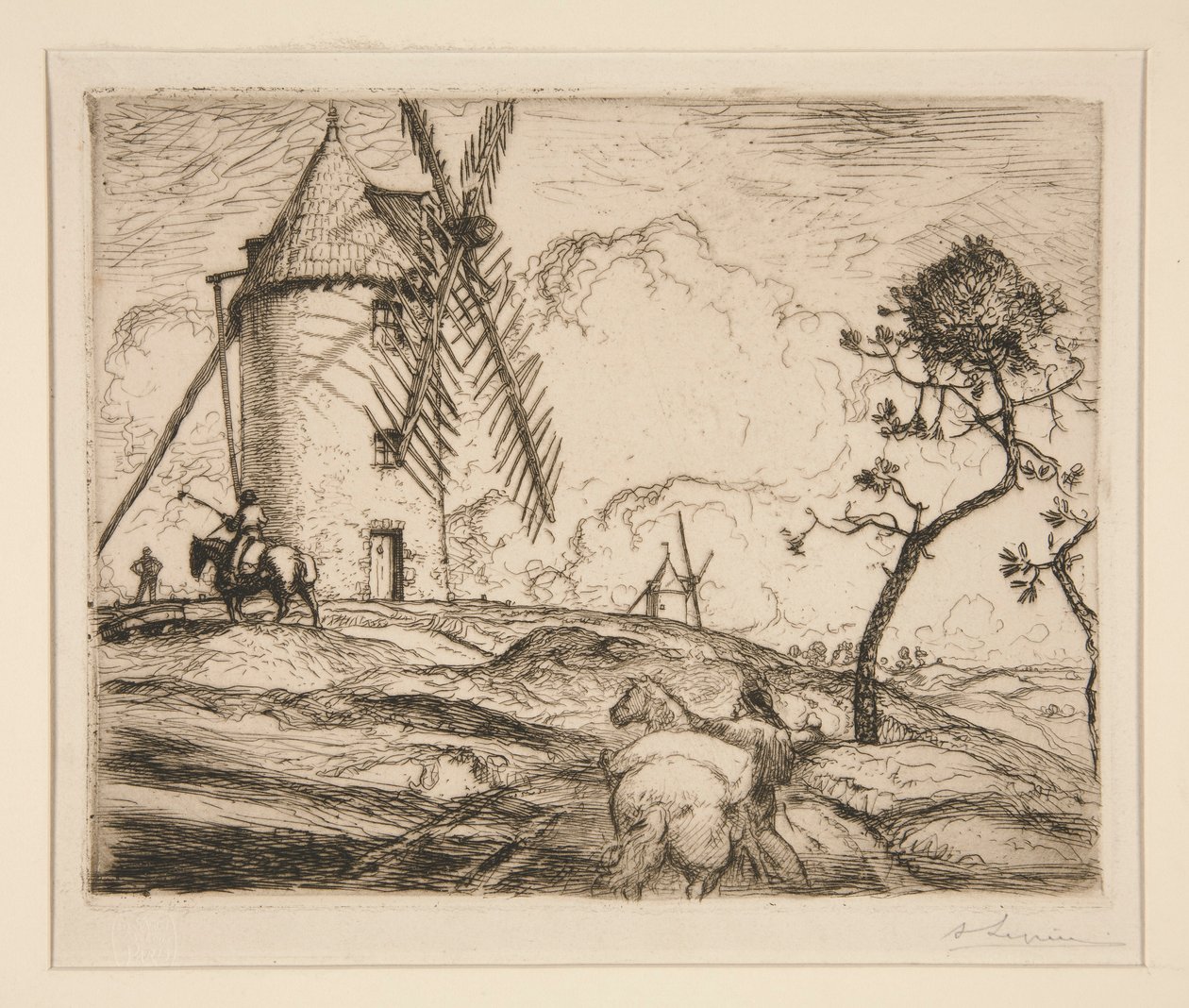 L by Auguste Lepere