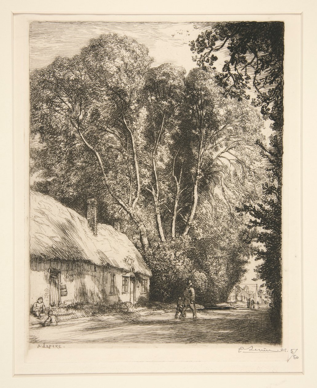 Le Bout Genet (Cvec?sur-le-Grand) by Auguste Lepere