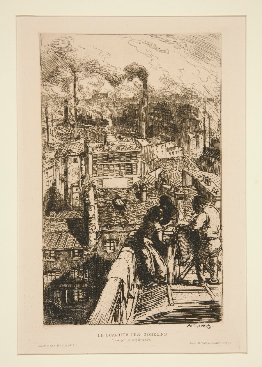Gobelins bölgesi (Goblin by Auguste Lepere