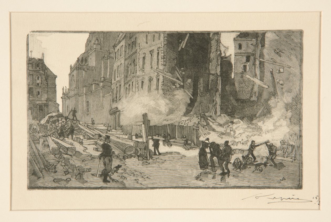 Ouvriers (İşçiler) by Auguste Lepere