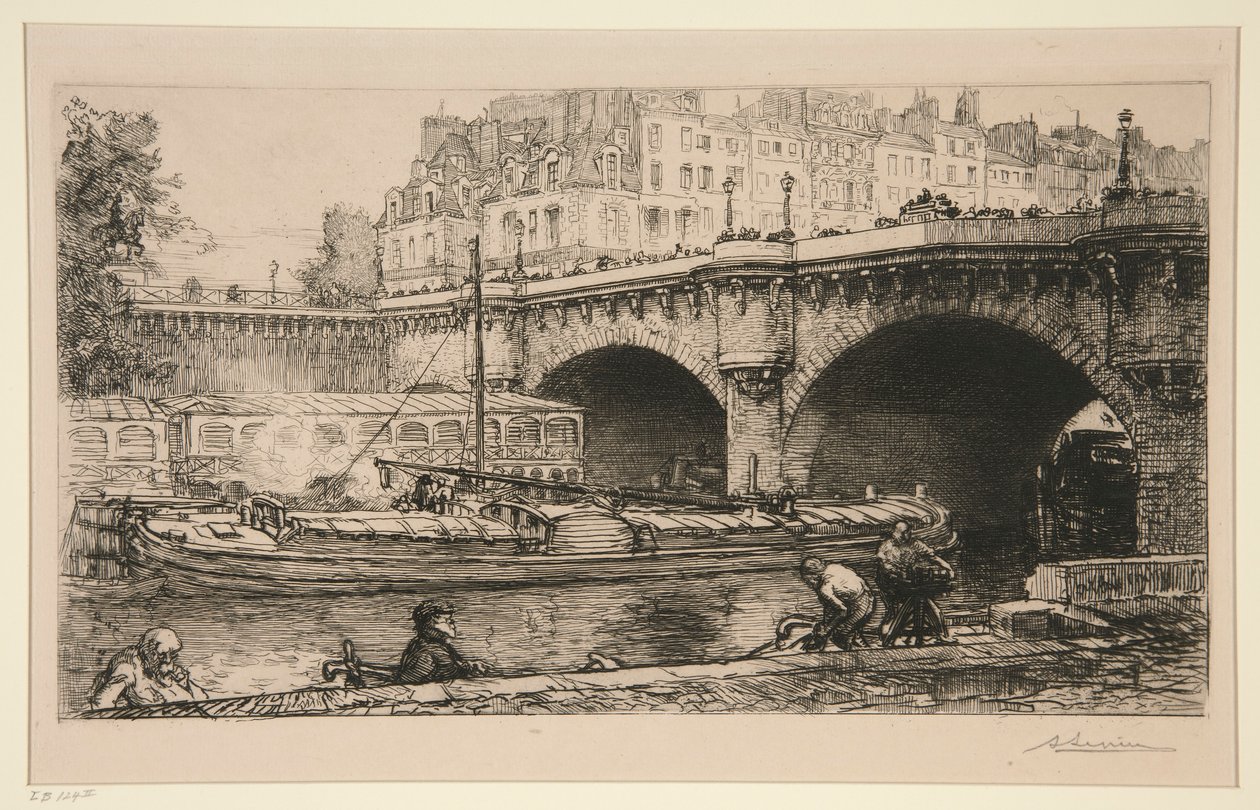 Pont Neuf by Auguste Lepere