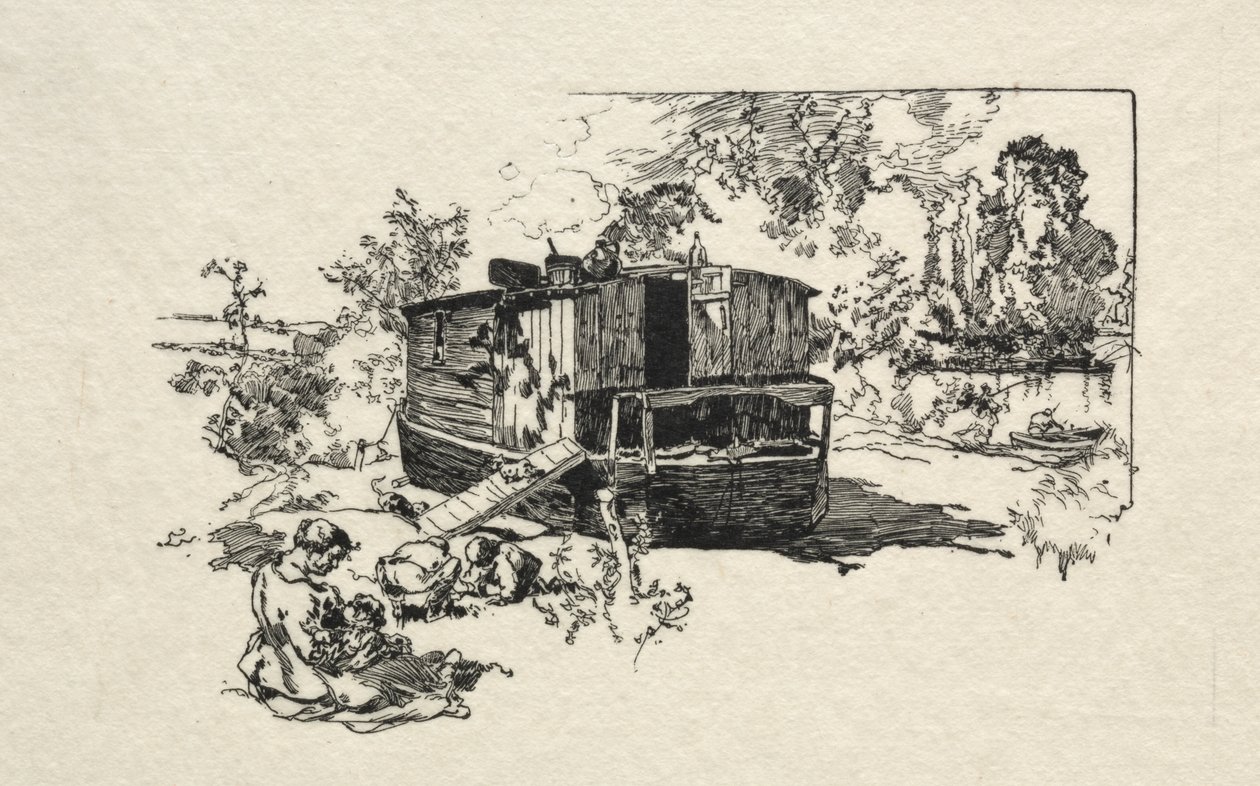 Konut tekne by Auguste Louis Lepère