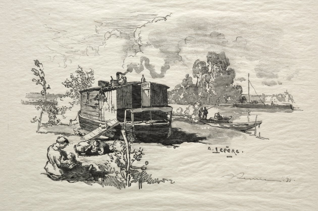 Konut tekne by Auguste Louis Lepère
