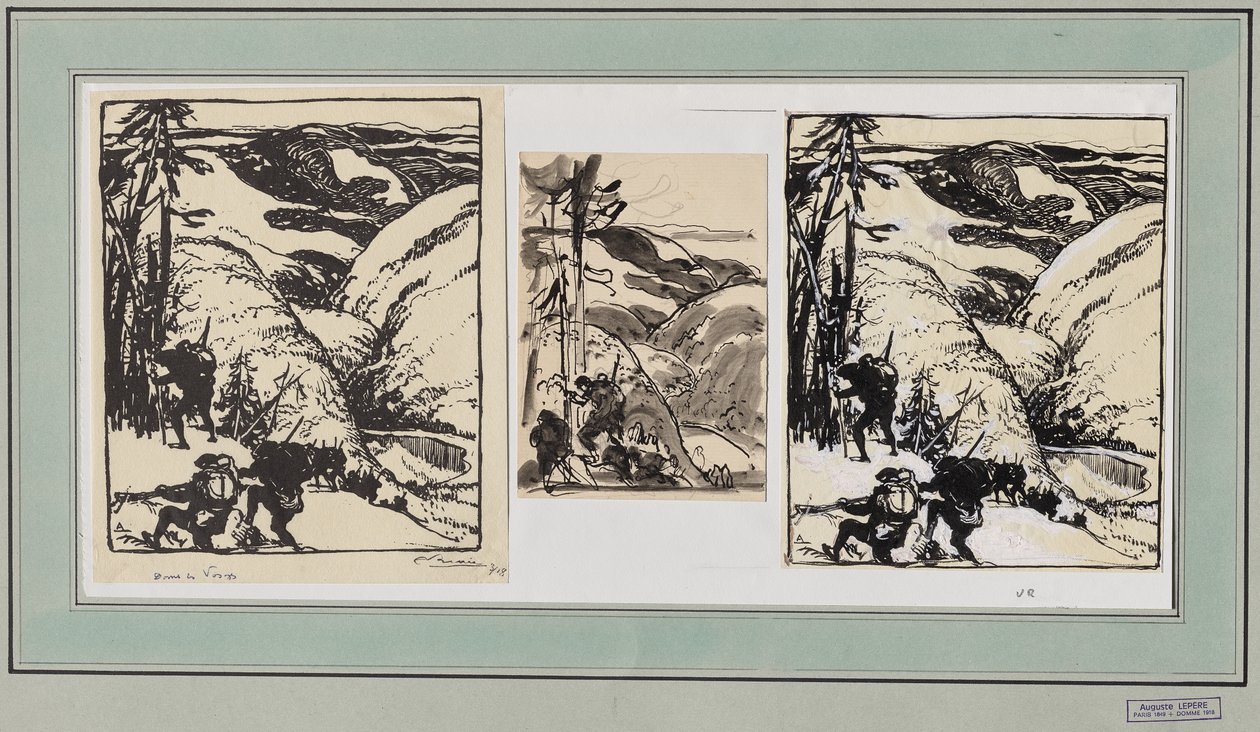 Vosges'de by Auguste Louis Lepère