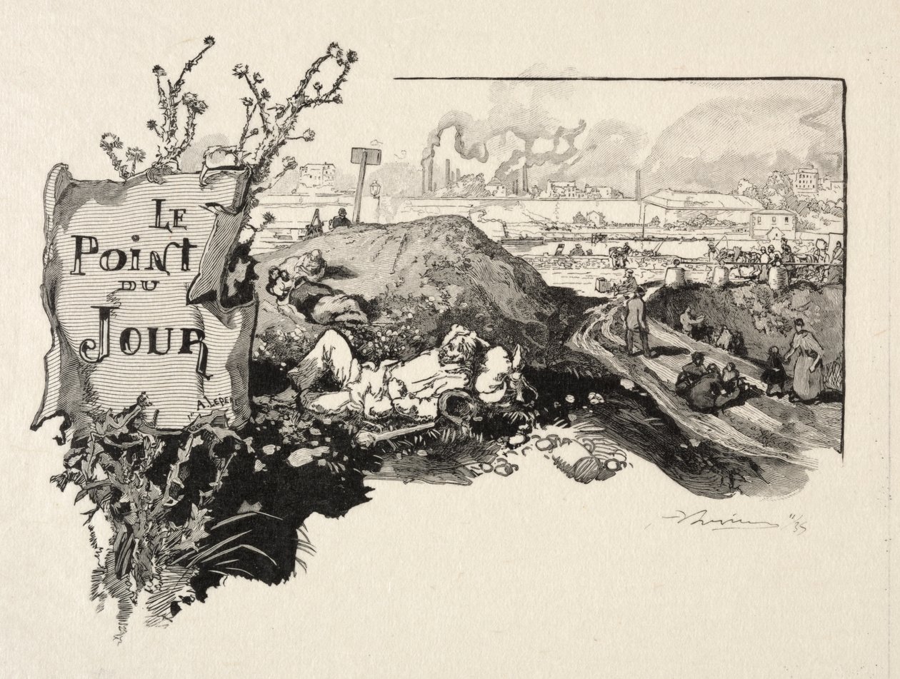 Günlük puan by Auguste Louis Lepère