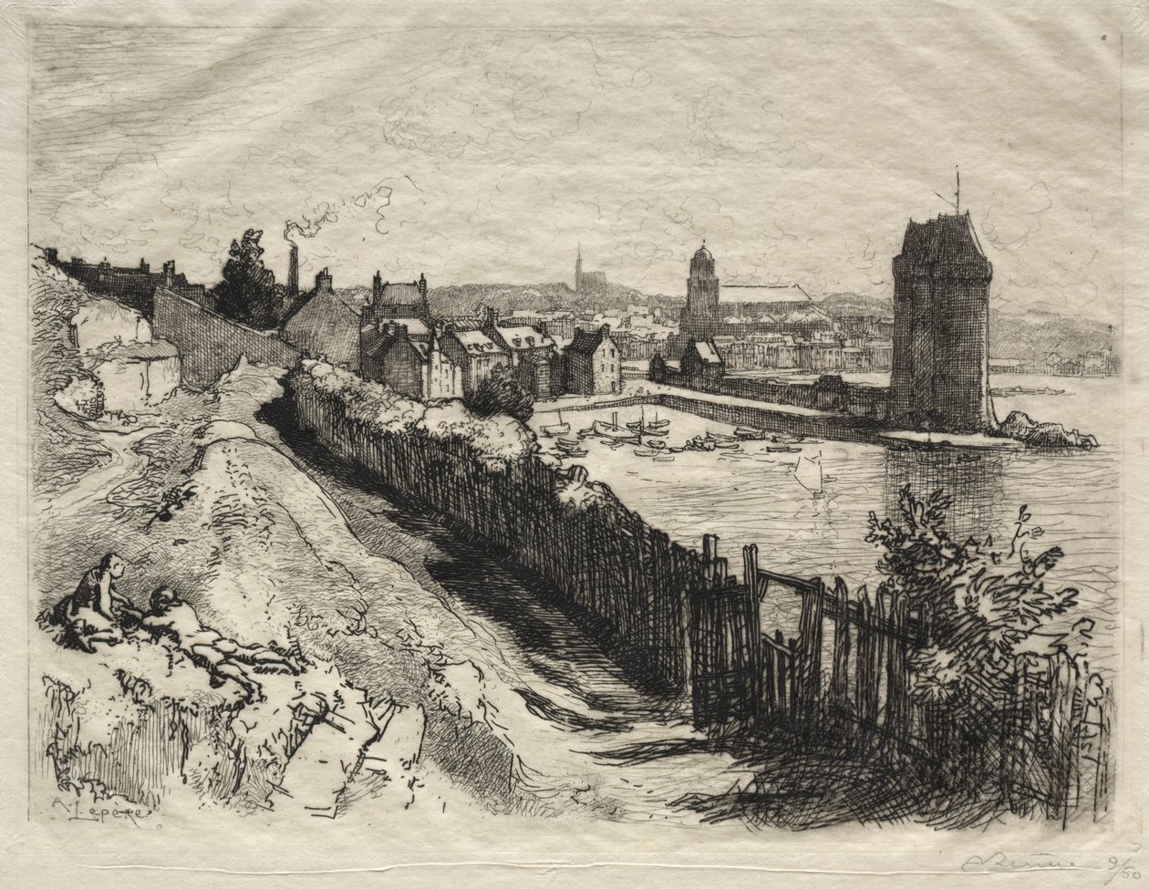 Aziz Servan by Auguste Louis Lepère