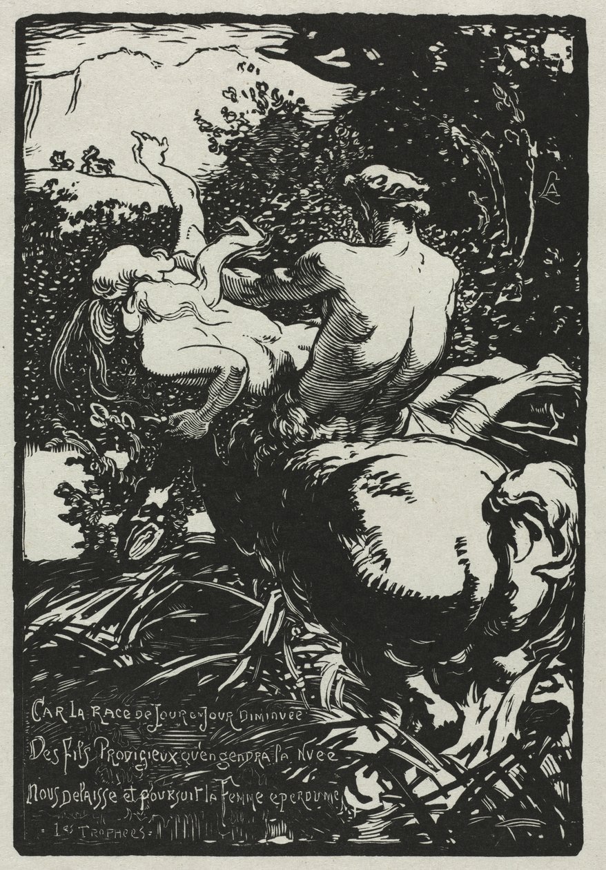 Centaur by Auguste Louis Lepère