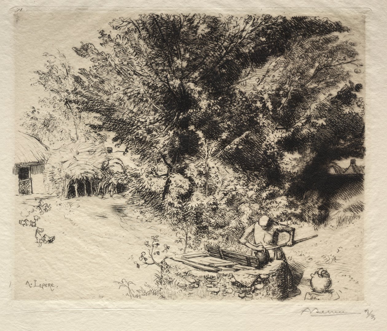 Çukur by Auguste Louis Lepère