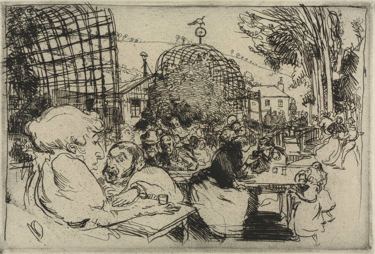 İki Kambur, 1893. by Auguste Louis Lepère