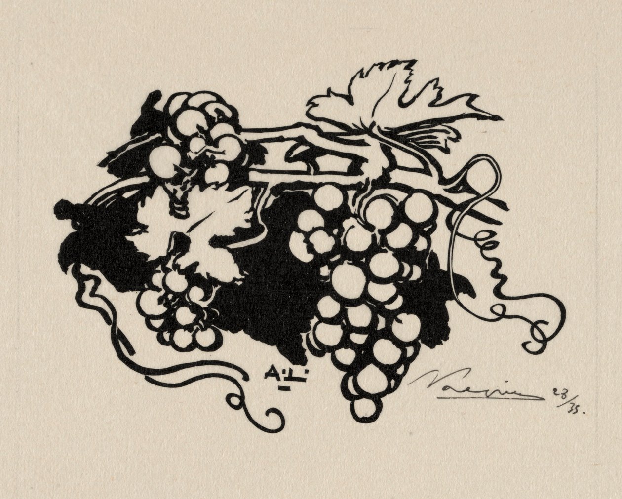 Bir çıkmaz lamba. by Auguste Louis Lepère
