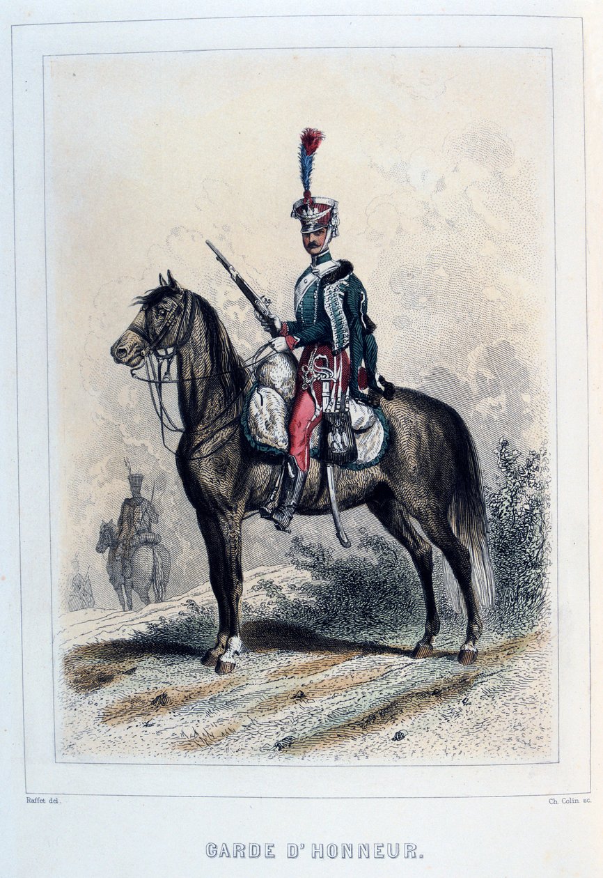 Şeref Muhafızı, 1859. by Auguste Raffet
