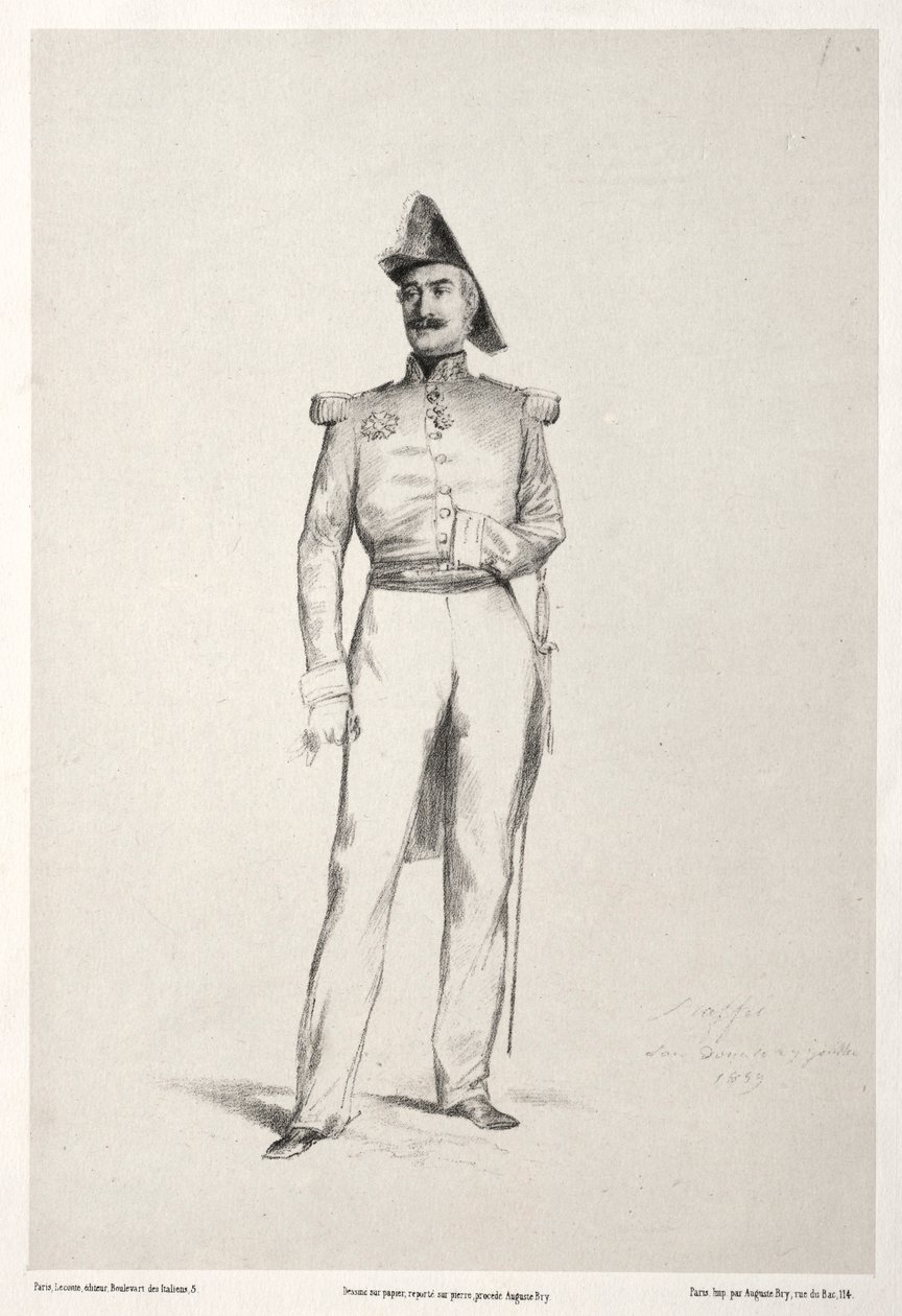 Mareşal Baraquey dHilliers, 1859. by Auguste Raffet