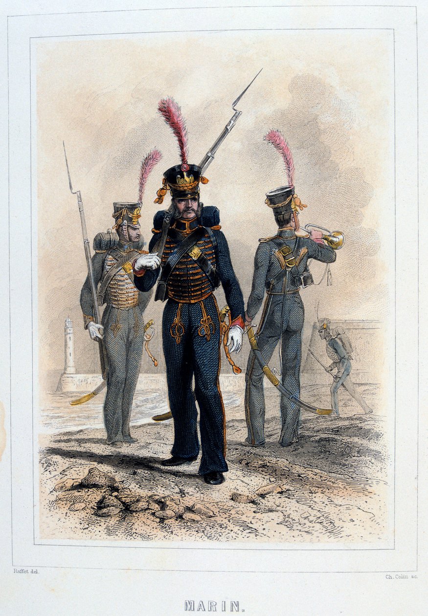Deniz, 1859. by Auguste Raffet