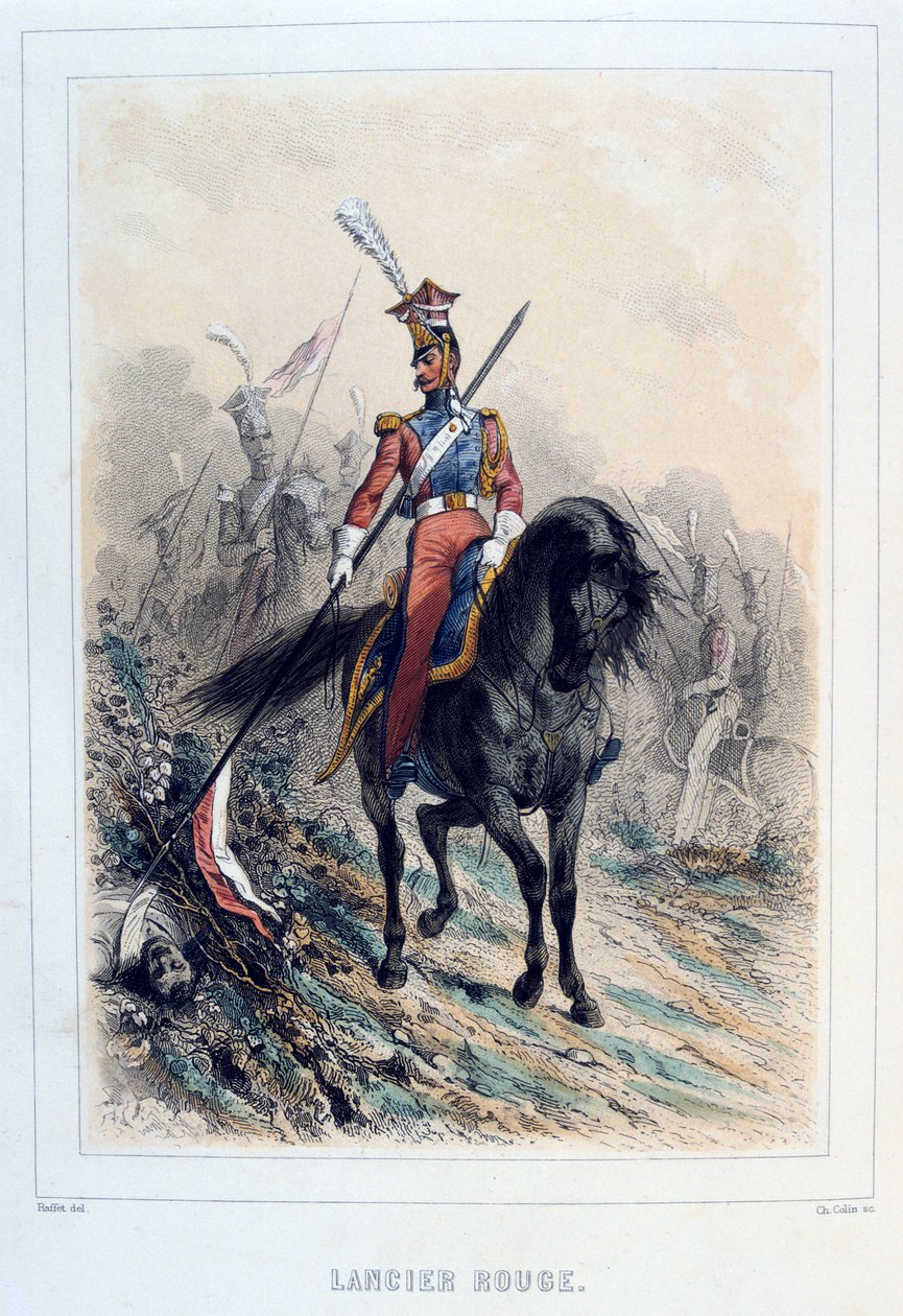 Kızıl Mızraklı, 1859. by Auguste Raffet