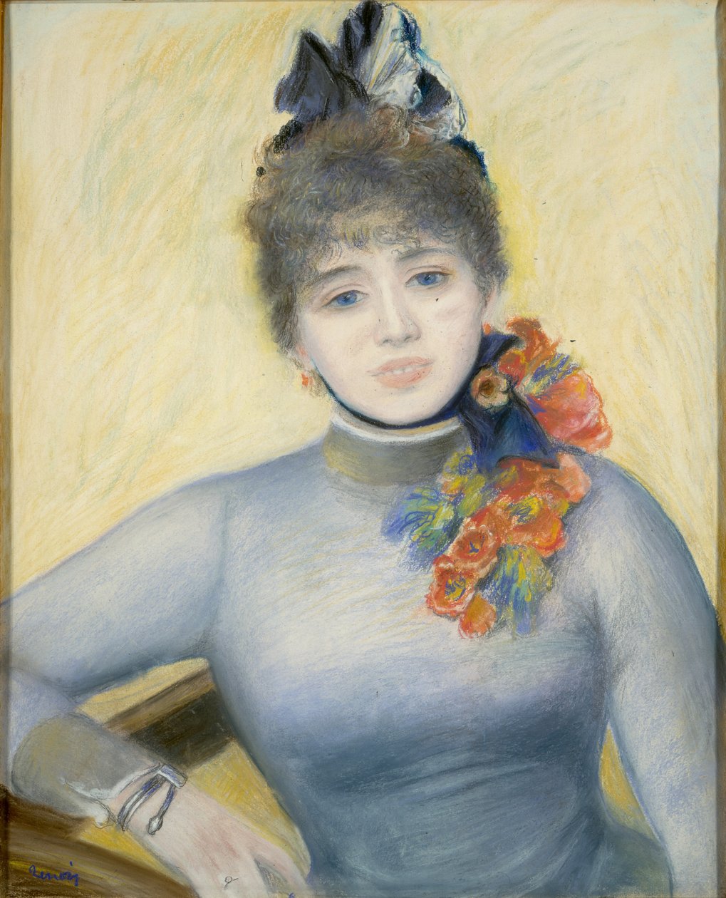 Caroline Remy ("Severine") by Auguste Renoir