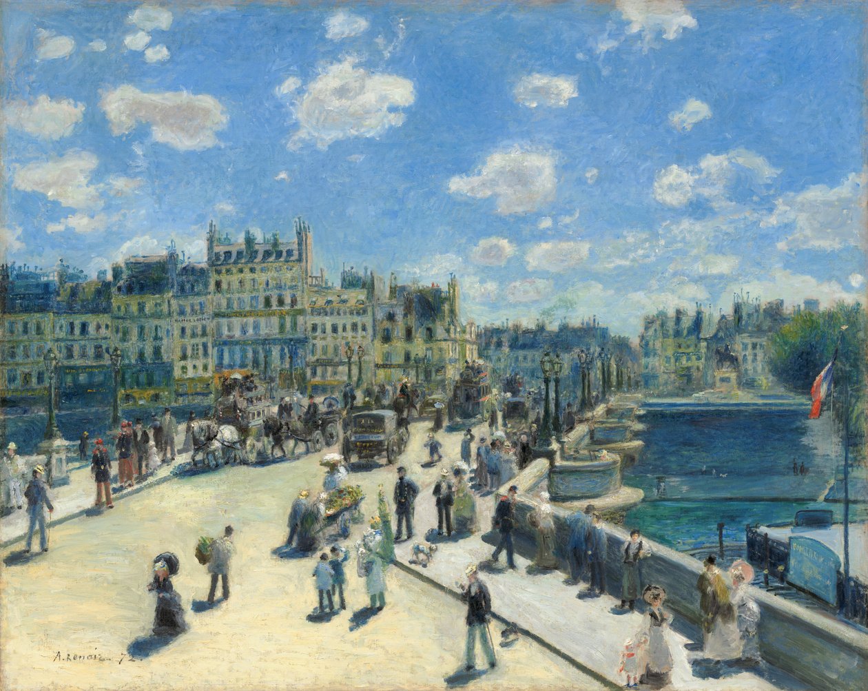 Pont Neuf, Paris by Auguste Renoir