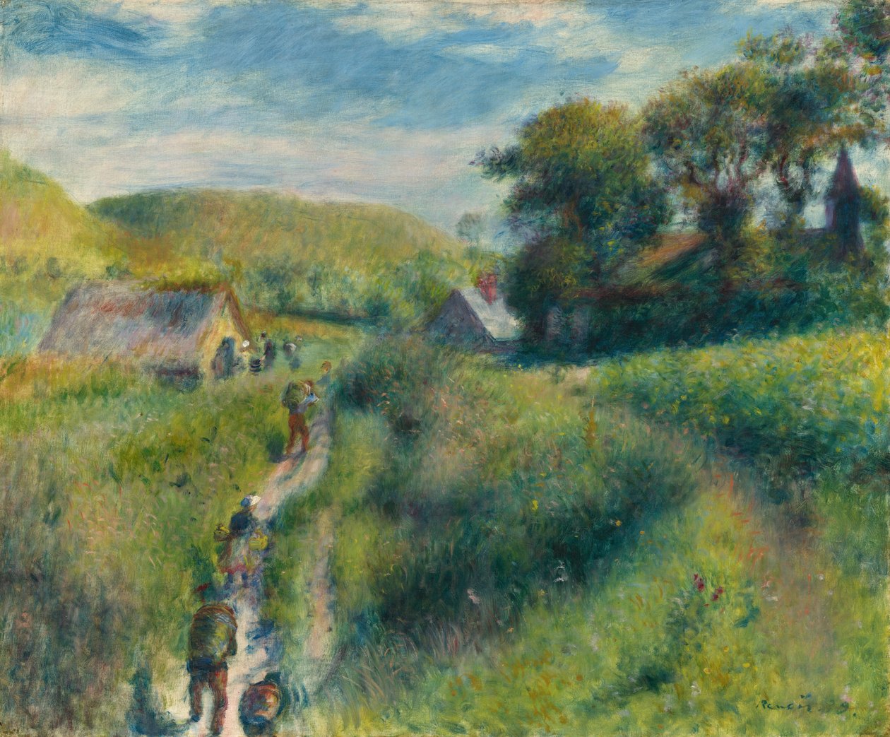 Midye Hasadı by Auguste Renoir