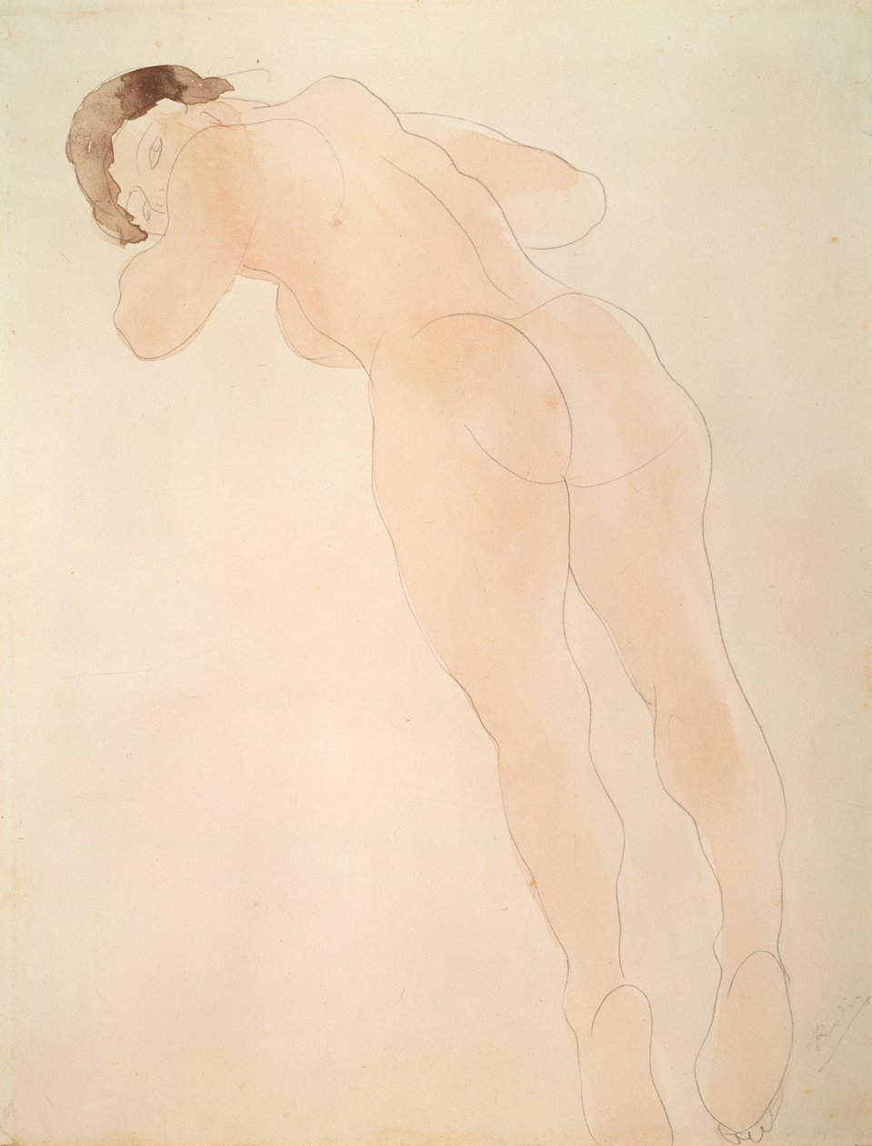 Çıplak, 1900-1908. by Auguste Rodin