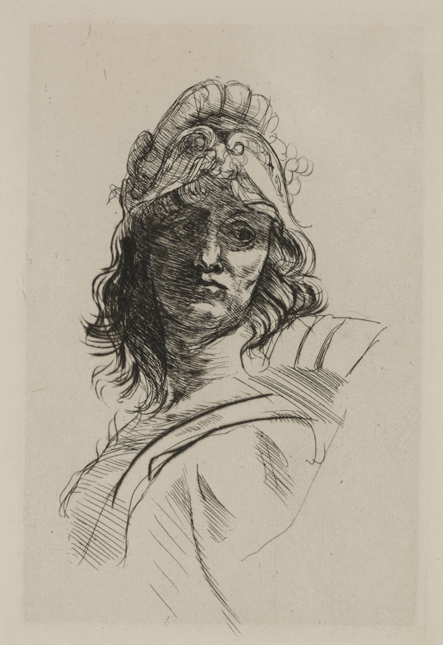 Bellona büstü by Auguste Rodin