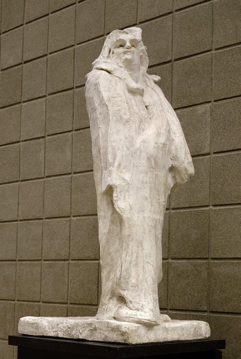 Honore de Balzac (1799-1850) 1897 (alçı) by Auguste Rodin