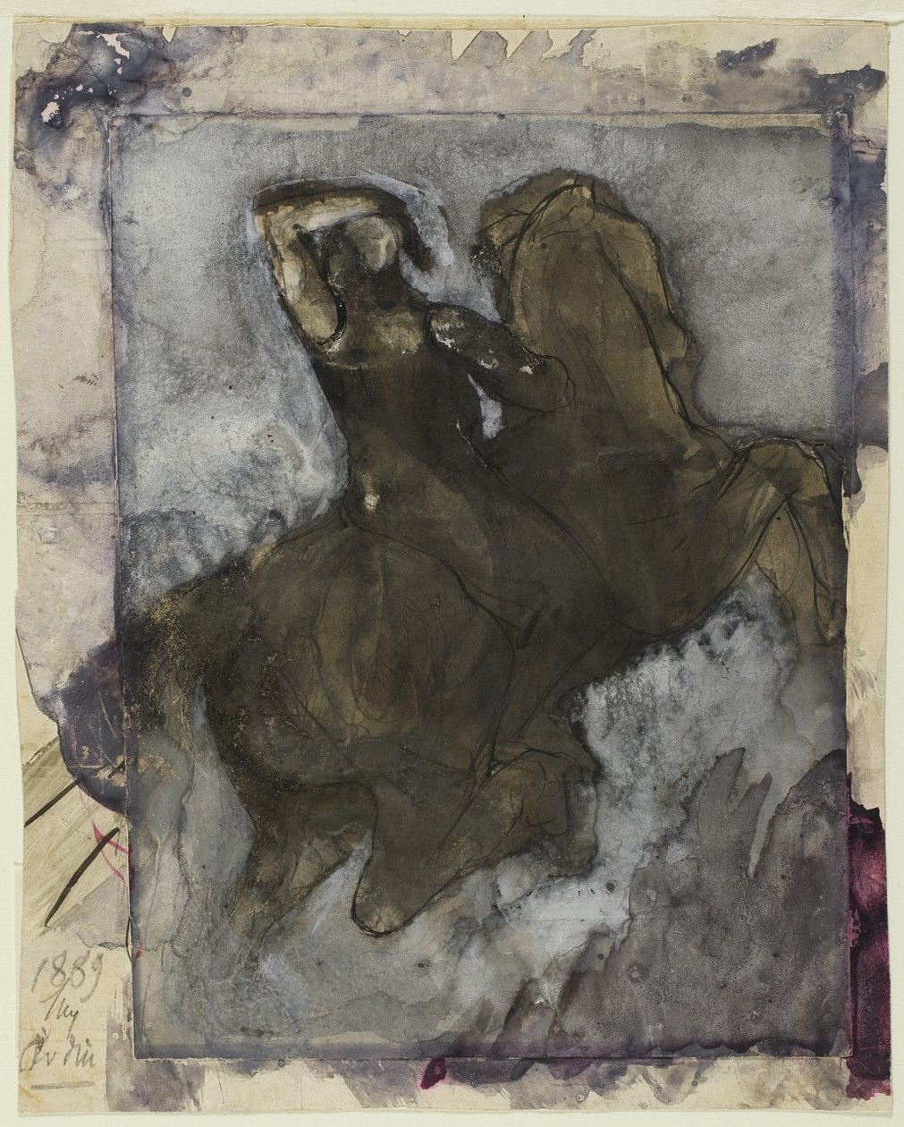 Süvari, 1889 by Auguste Rodin