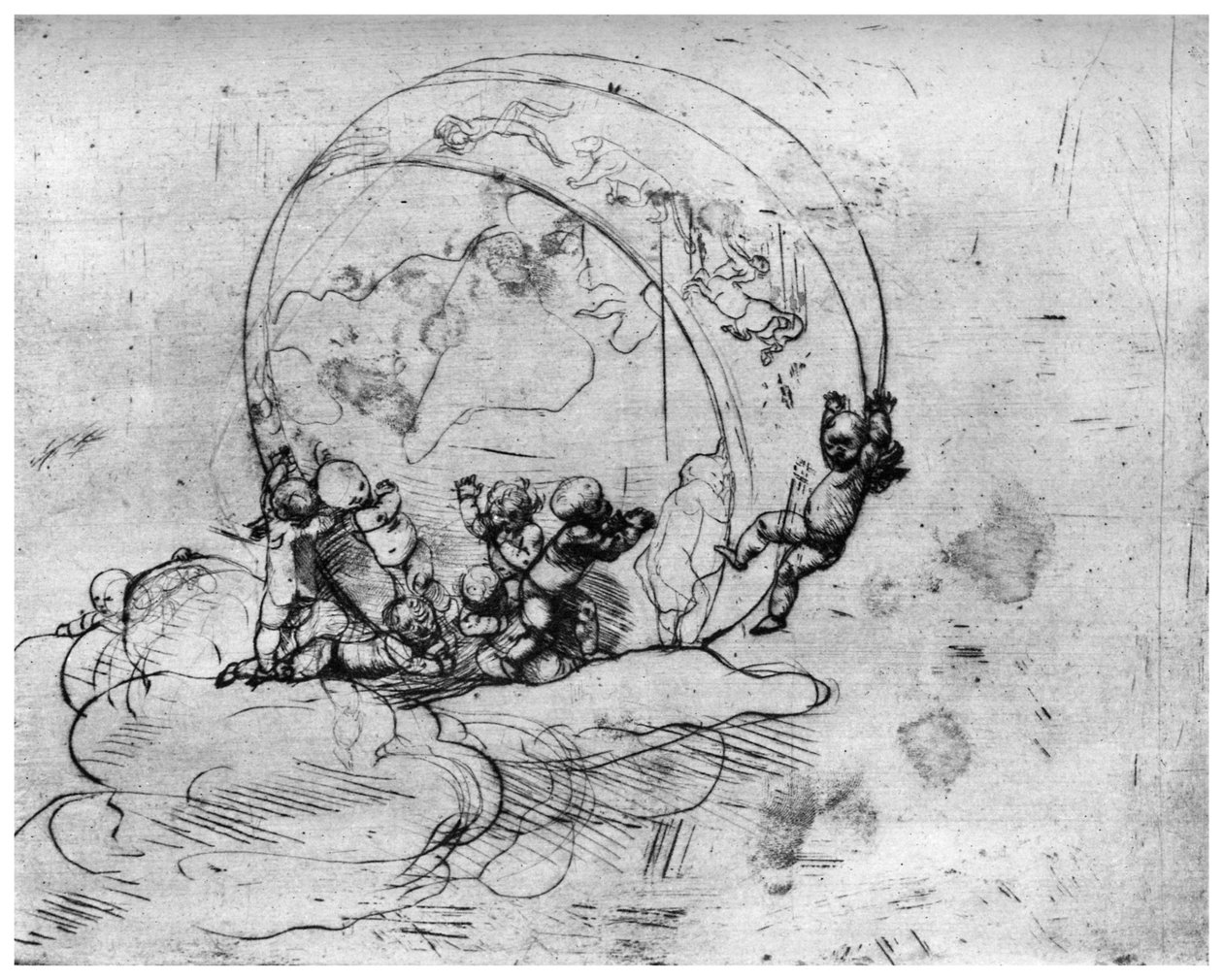 Dünyaya Öncülük Eden Aşk, c1860-1910 1924 by Auguste Rodin