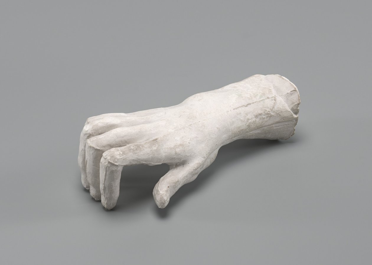 Sağ El, muhtemelen 1880. by Auguste Rodin