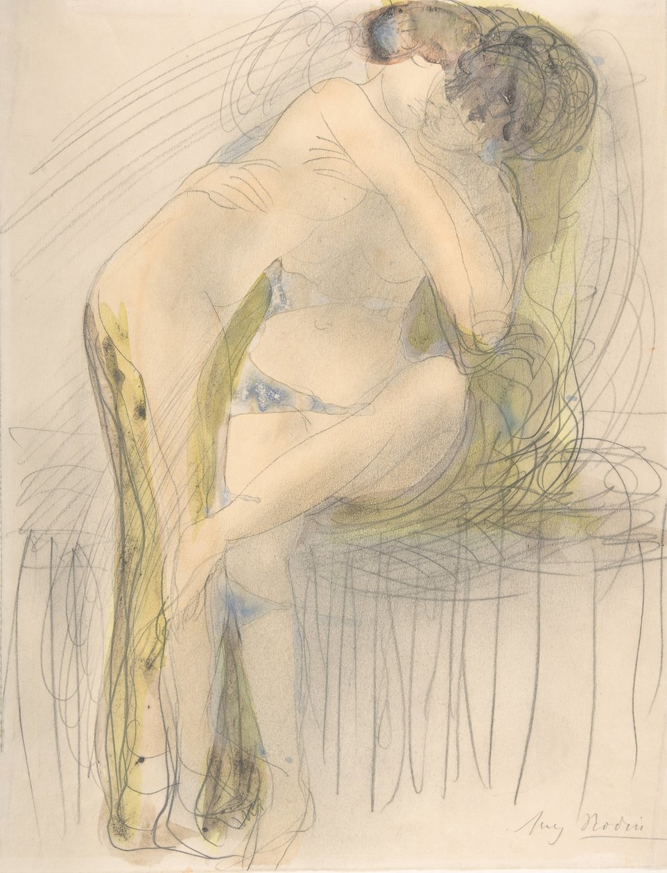 Kucaklama, 1900-1910. by Auguste Rodin