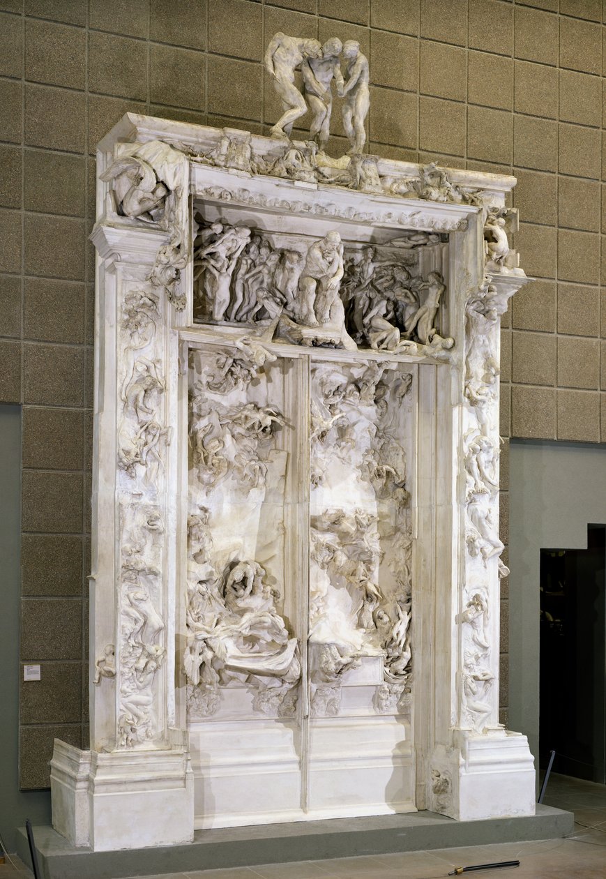 Cehennemin Kapıları (alçı) by Auguste Rodin