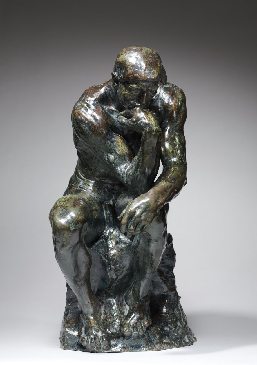 Düşünür, c.1880 by Auguste Rodin