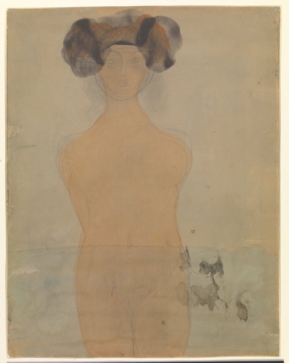 Suda duran kadın by Auguste Rodin