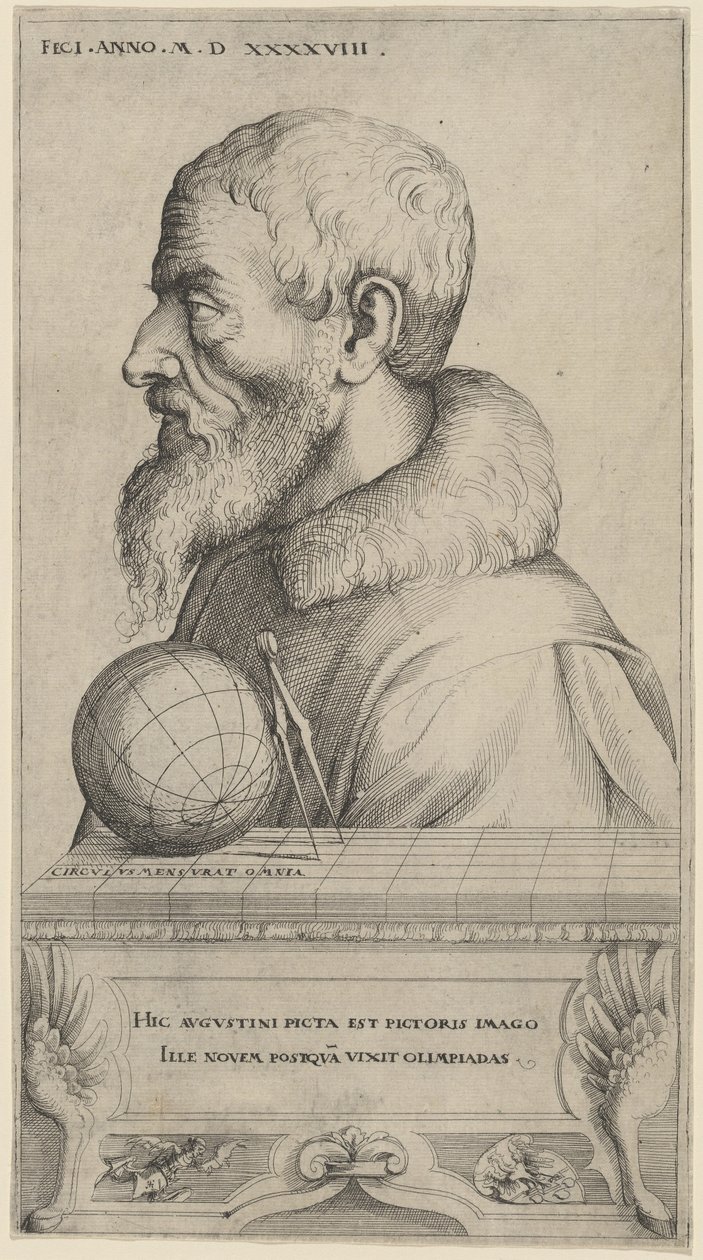 Otoportre, 1548. by Augustin Hirschvogel