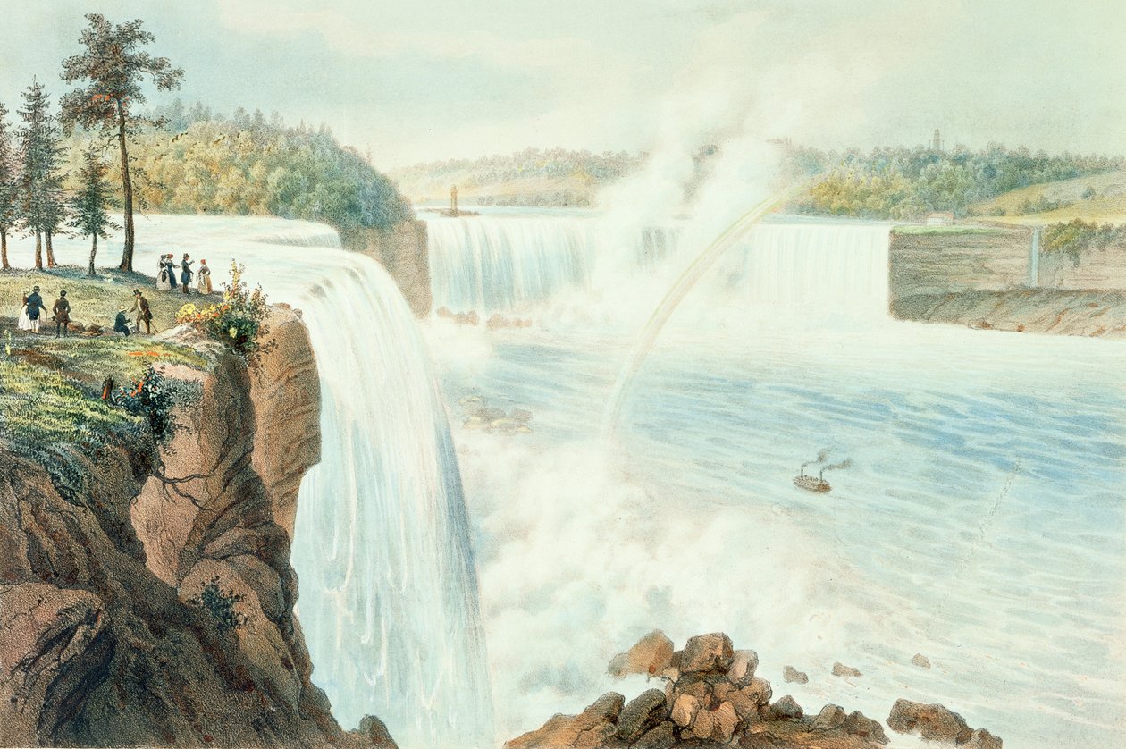 Niagara Şelaleleri by Augustus Kollner