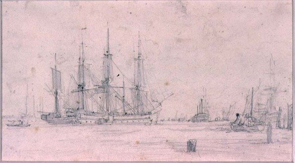 Kompozisyon Çalışmaları (çizim) by Augustus Wall Callcott