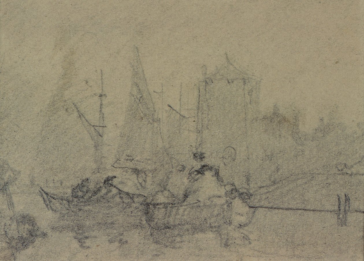 Kompozisyon Çalışmaları (çizim) by Augustus Wall Callcott