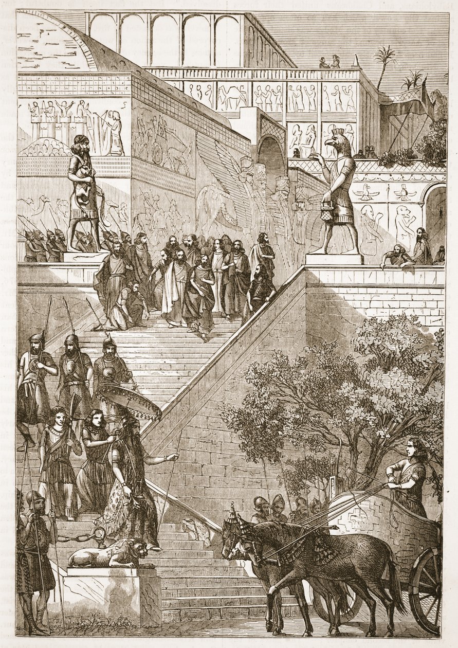 Kouyunjik Sarayı restore edildi by Austen Henry Layard