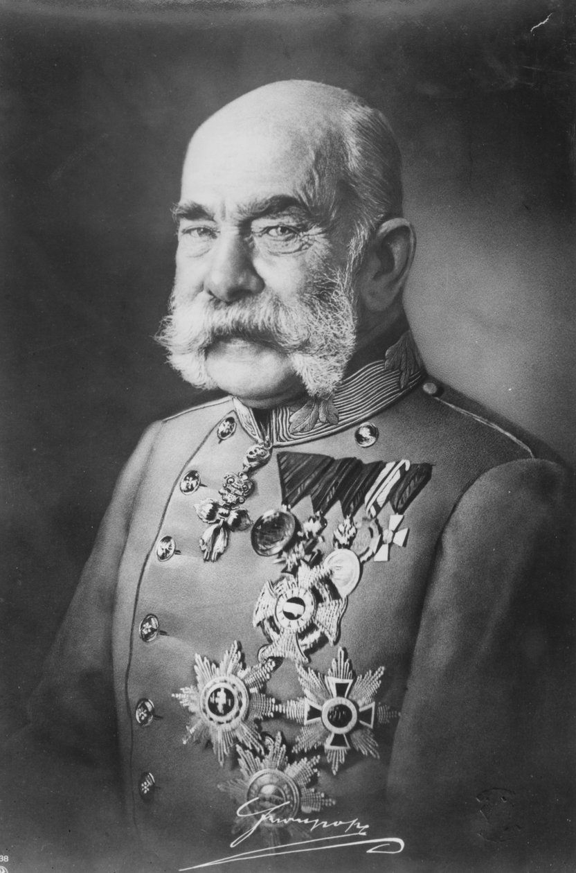 İmparator Franz Joseph I by Austrian Photographer