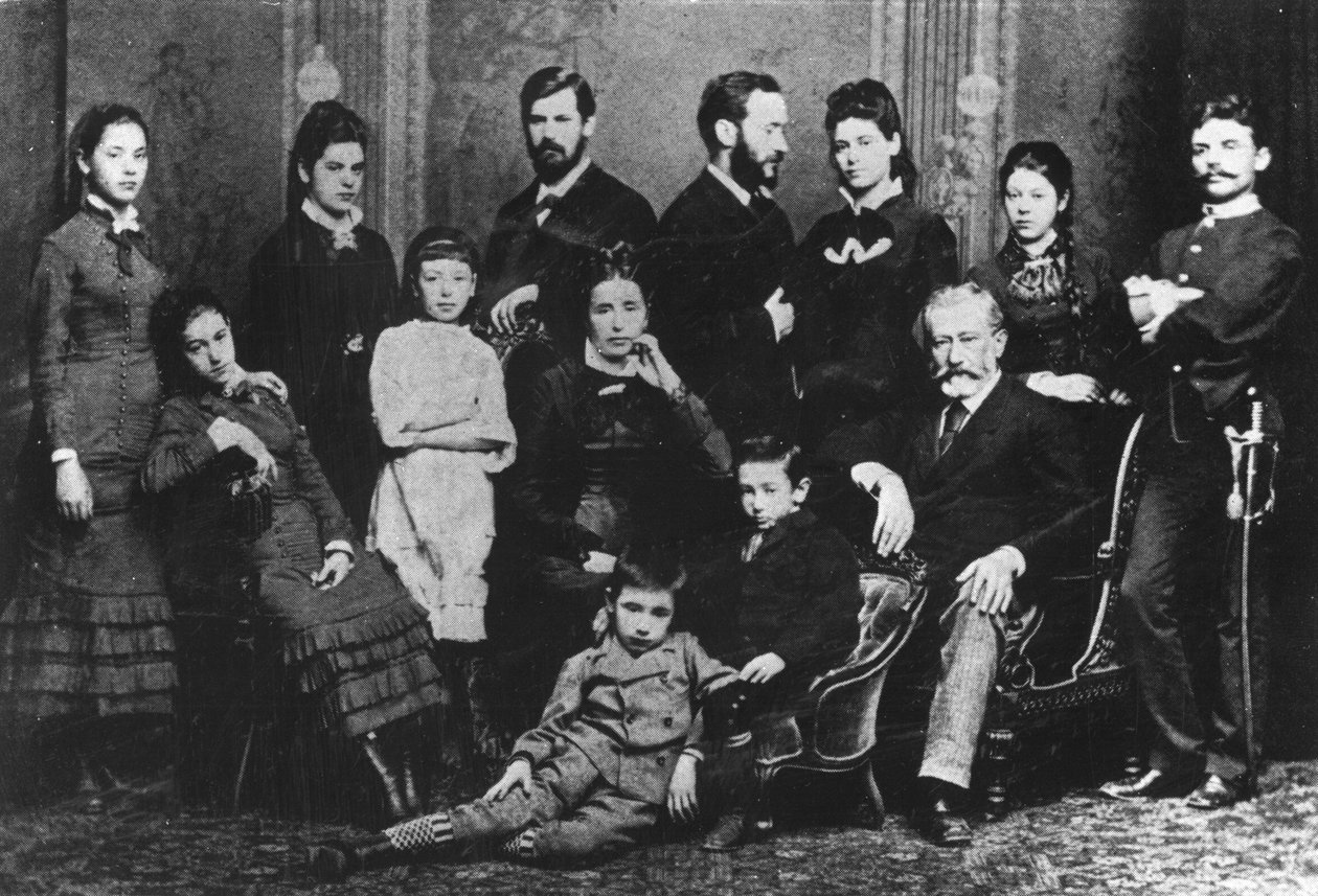 Freud Ailesi, c.1876 by Austrian Photographer