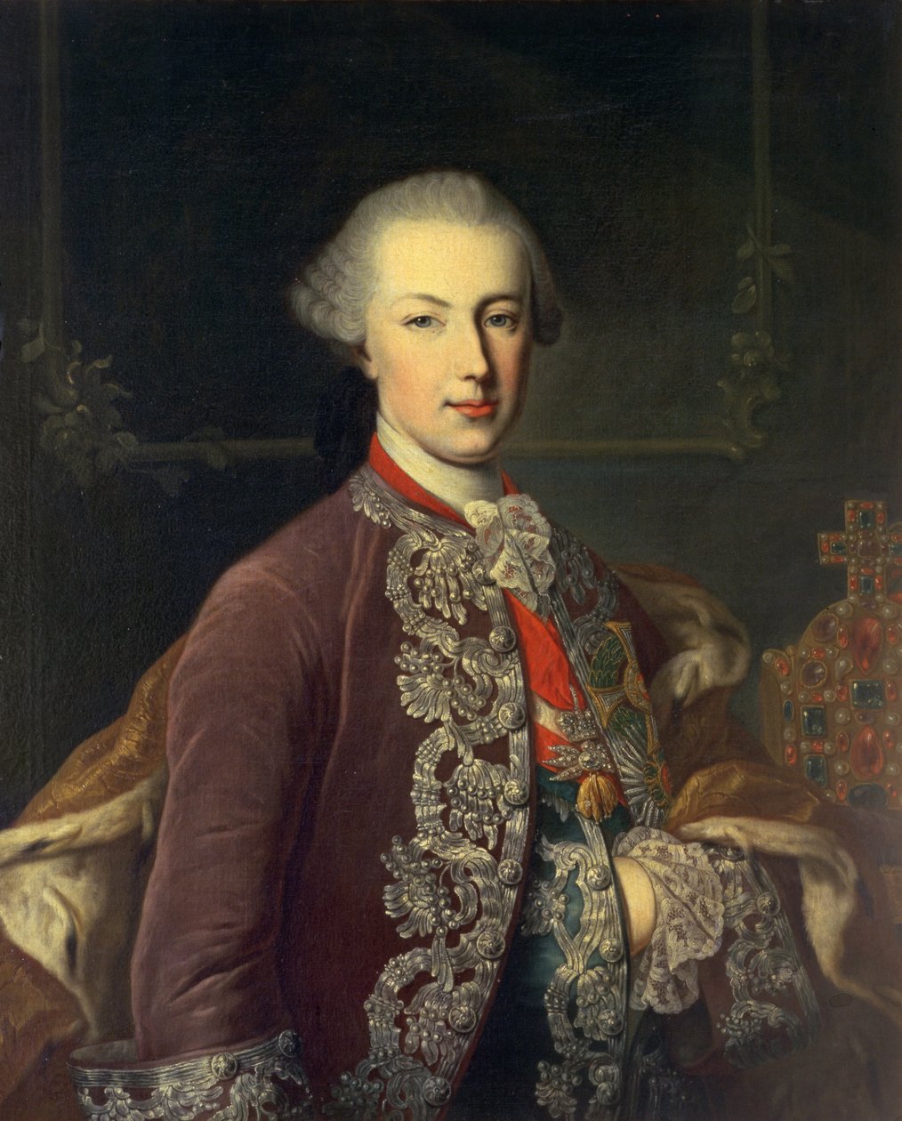 Almanya İmparatoru II. Joseph (1741-90) by Austrian School