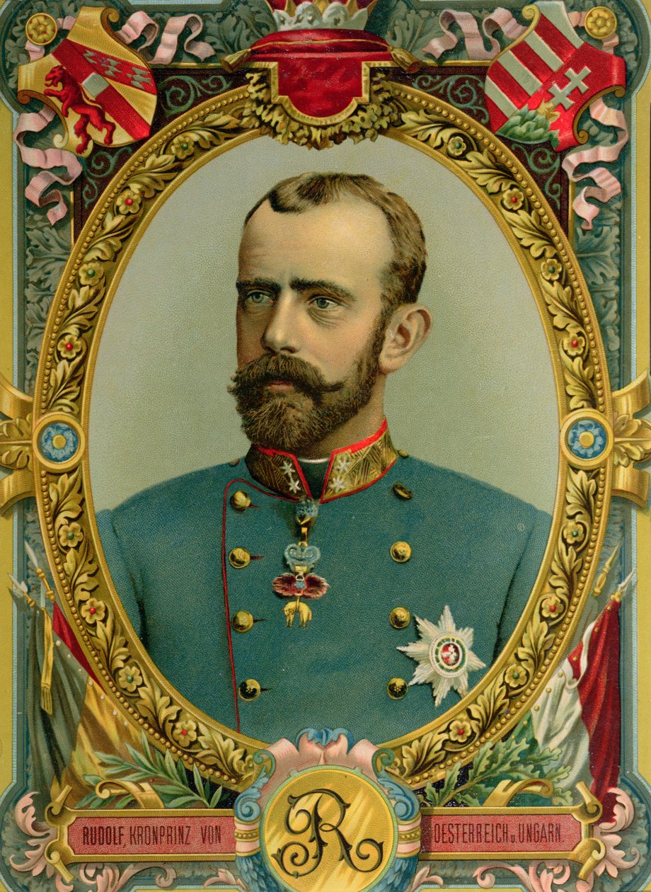 Arşidük Rudolf (1858-89), Avusturya Veliaht Prensi by Austrian School